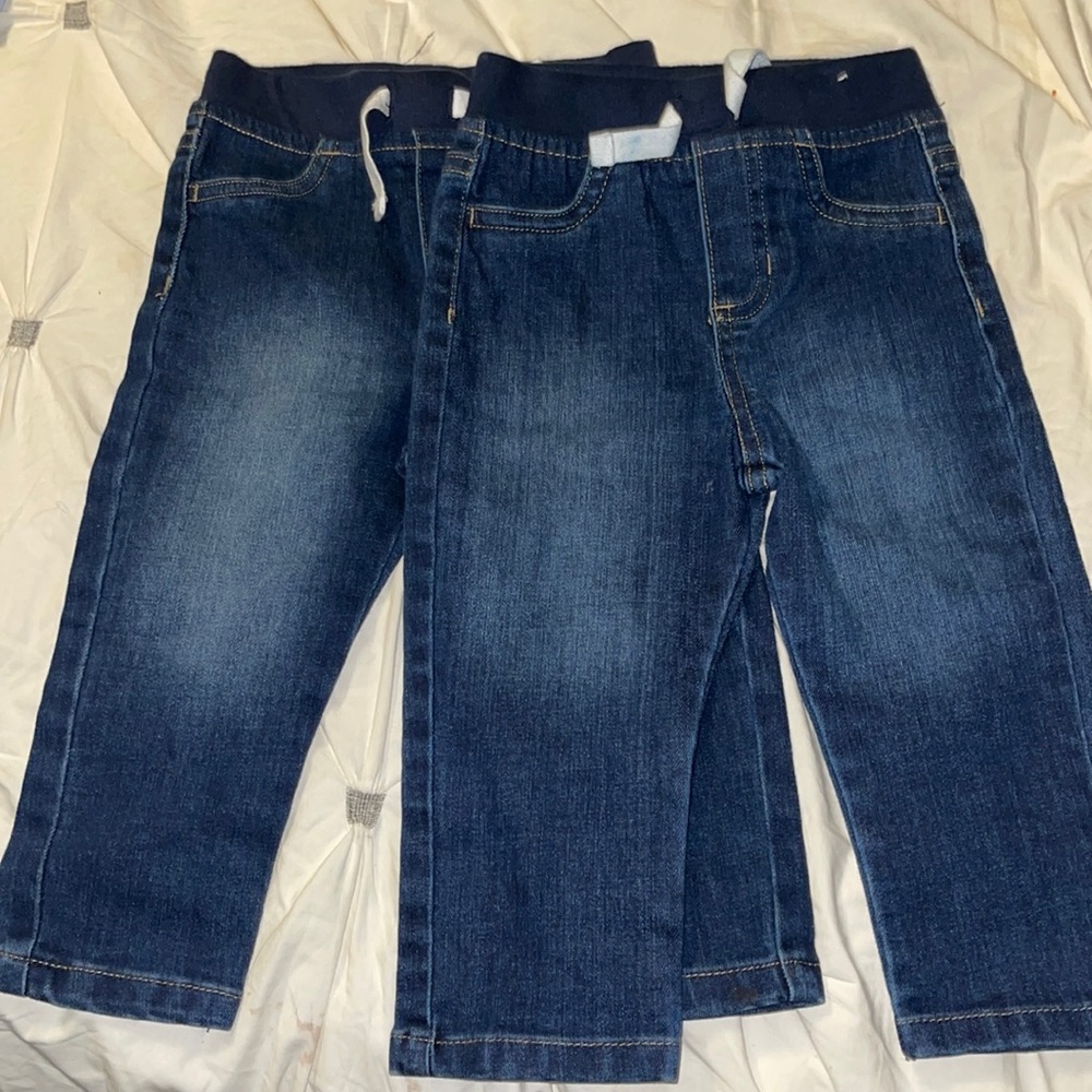 2 pairs of baby 18-months jeans